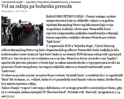 �lanak iz 'Glasa Slavonije'